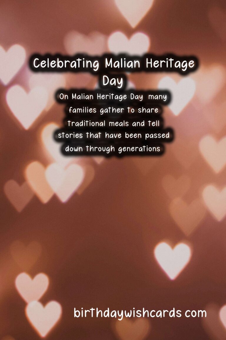 Celebrating Malian Heritage Day: A Rich Cultural Legacy