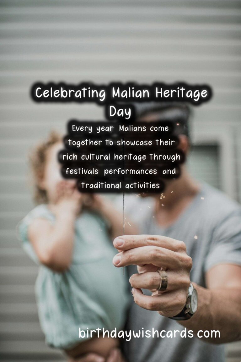 Celebrating Malian Heritage Day: A Rich Cultural Legacy