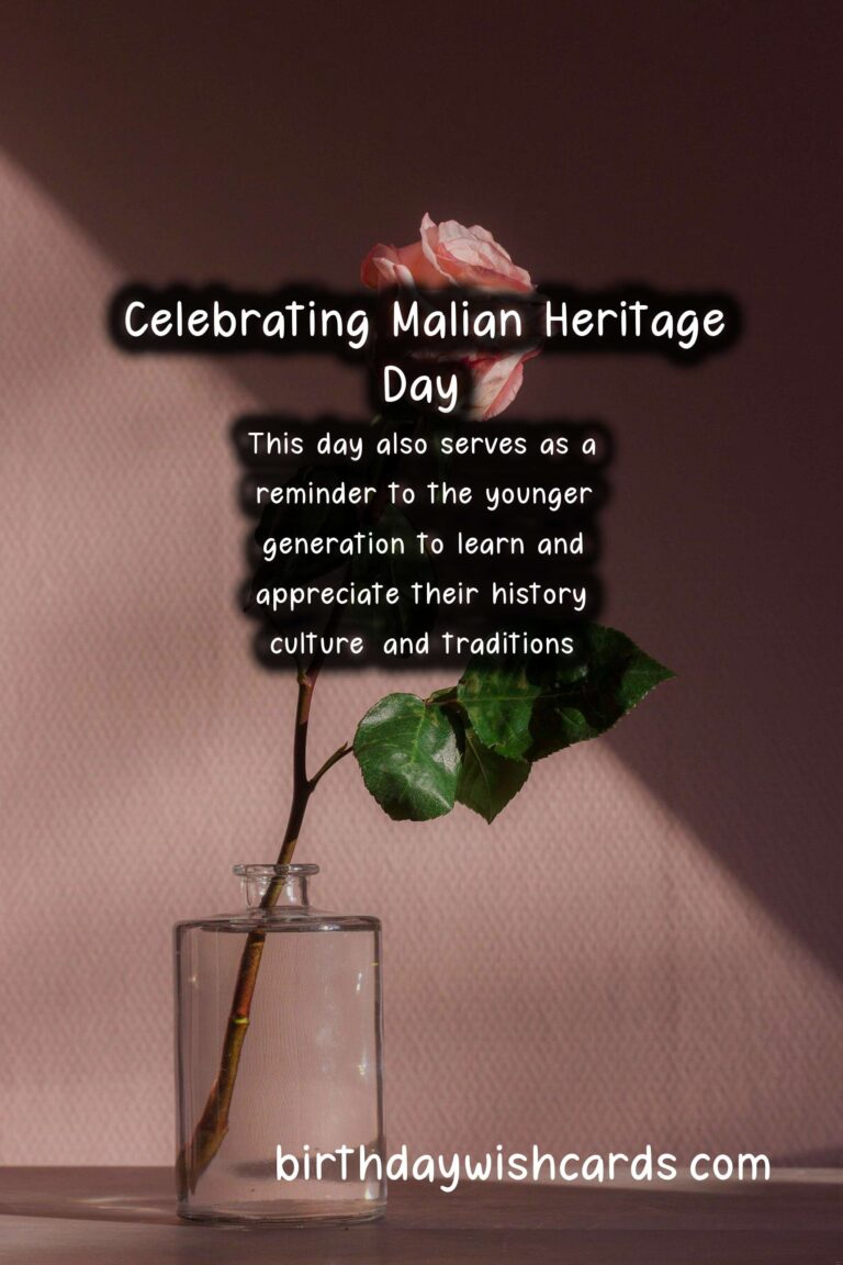 Celebrating Malian Heritage Day: A Rich Cultural Legacy