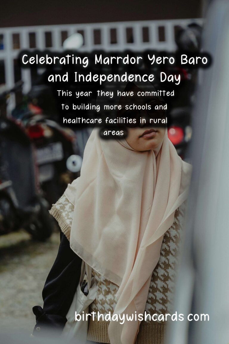 Celebrating Marrdor Yero Baro and Independence Day in 2021