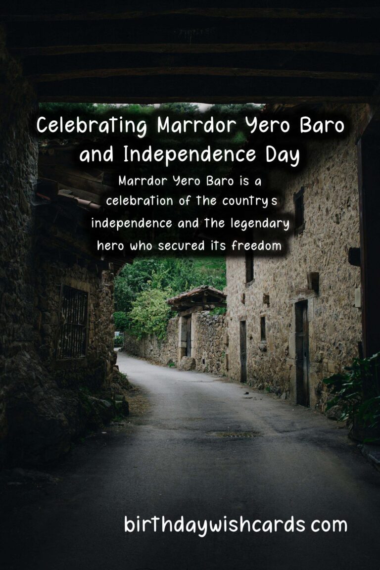 Celebrating Marrdor Yero Baro and Independence Day in 2021