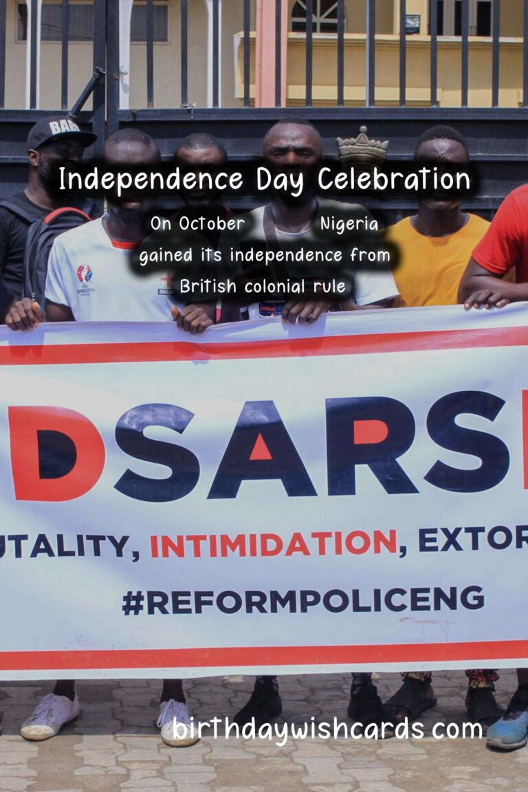 Celebrating October 1 - Independent Day