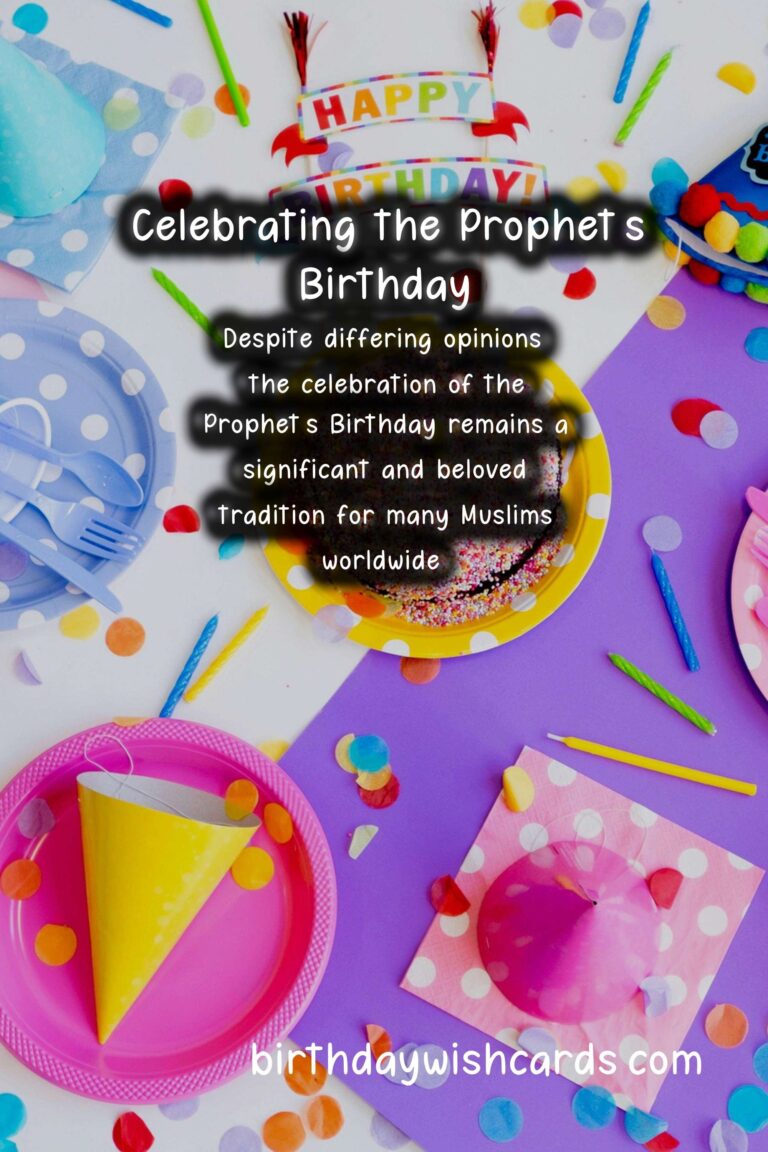 Celebrating Prophet’s Birthday According to the Islamic Calendar