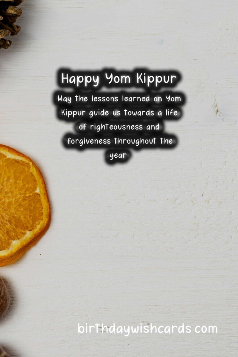 Celebrating Yom Kippur: A Day of Atonement for the Jewish Community
