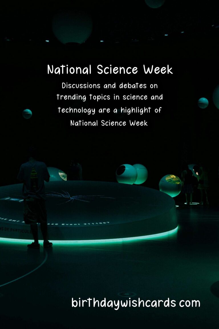 Celebrating the Best of Science - National Science Week (August)