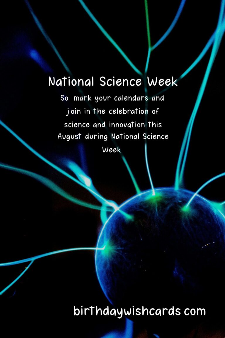 Celebrating the Best of Science - National Science Week (August)