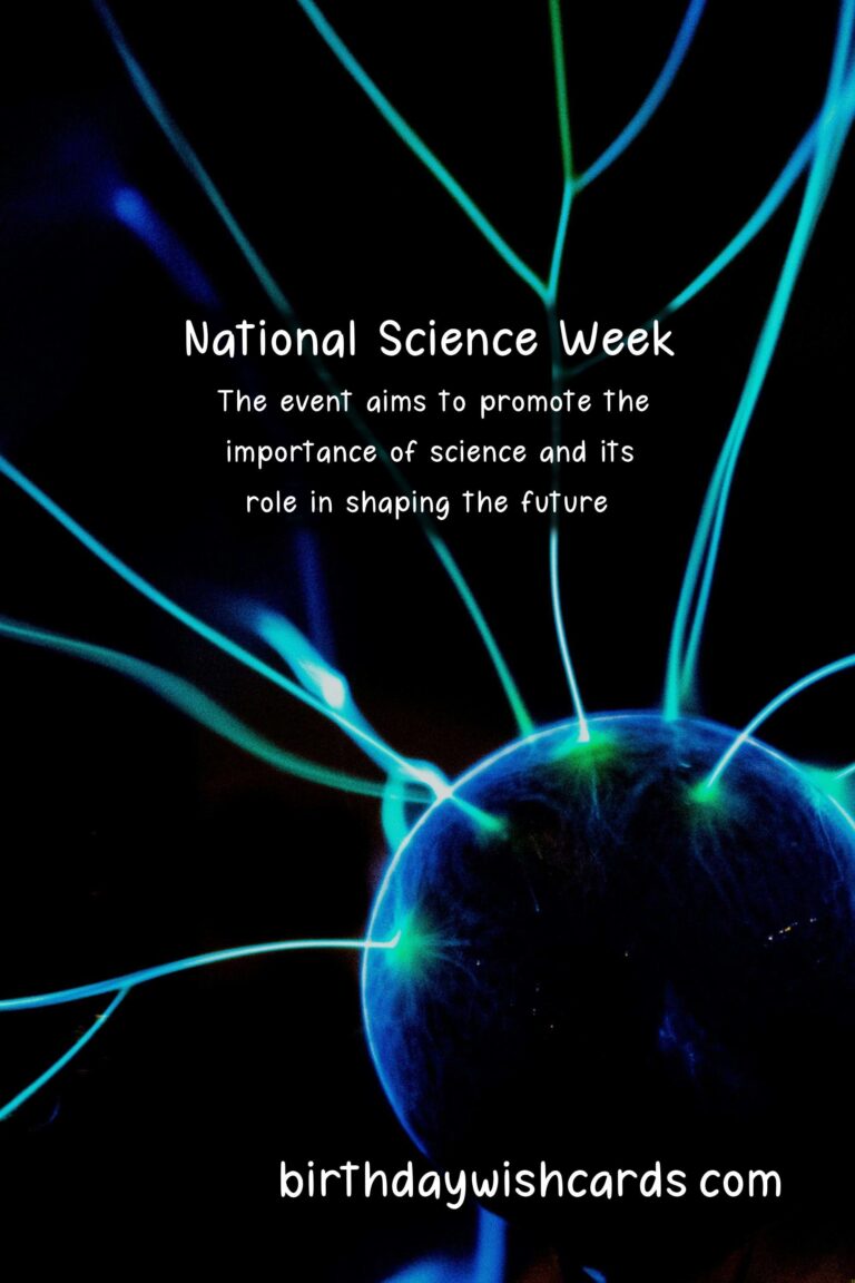 Celebrating the Best of Science - National Science Week (August)