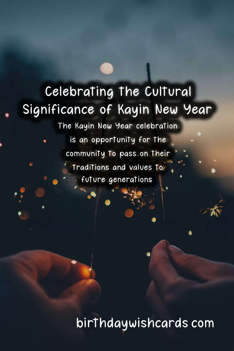 Celebrating the Cultural Significance of Kayin New Year on January 13