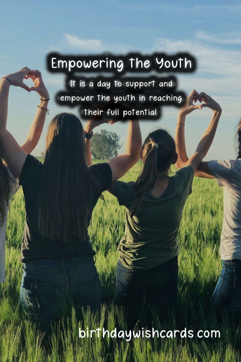 Dia da Juventude (Youth Day) - April 13th