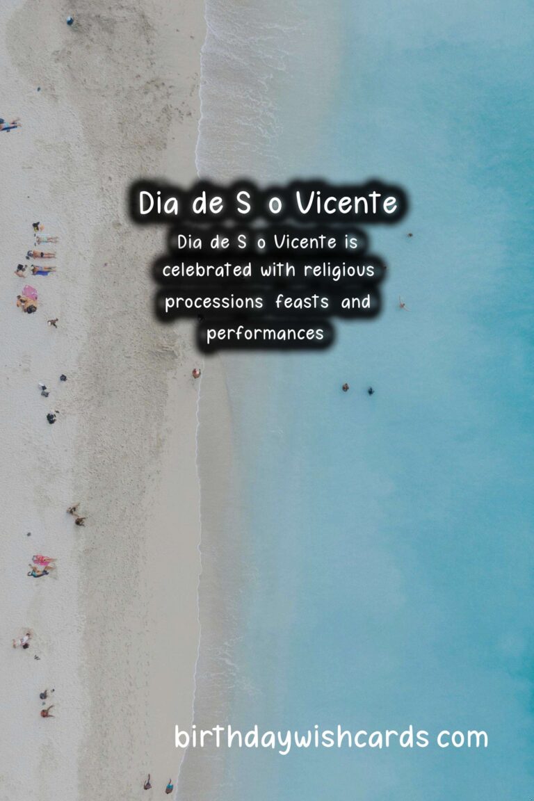 Dia de São Vicente: A Celebration of Faith and Community