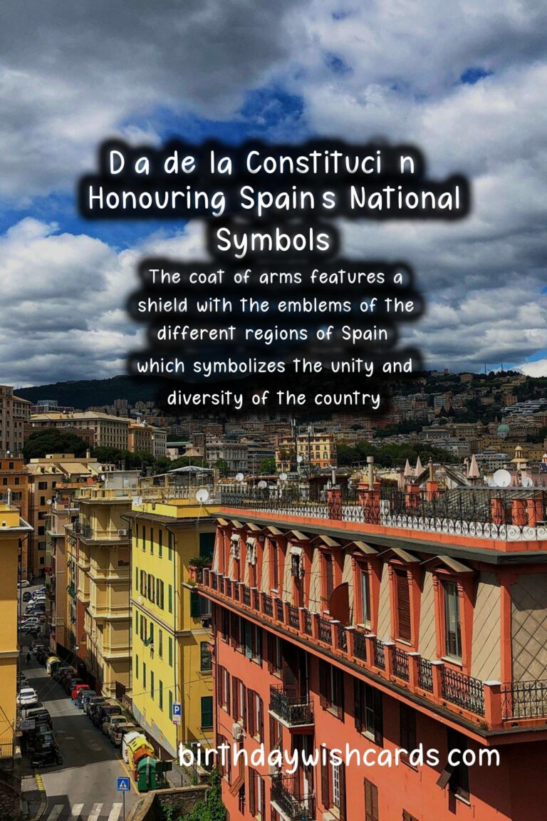 Día de la Constitución: Celebrating Spain's National Symbols and History