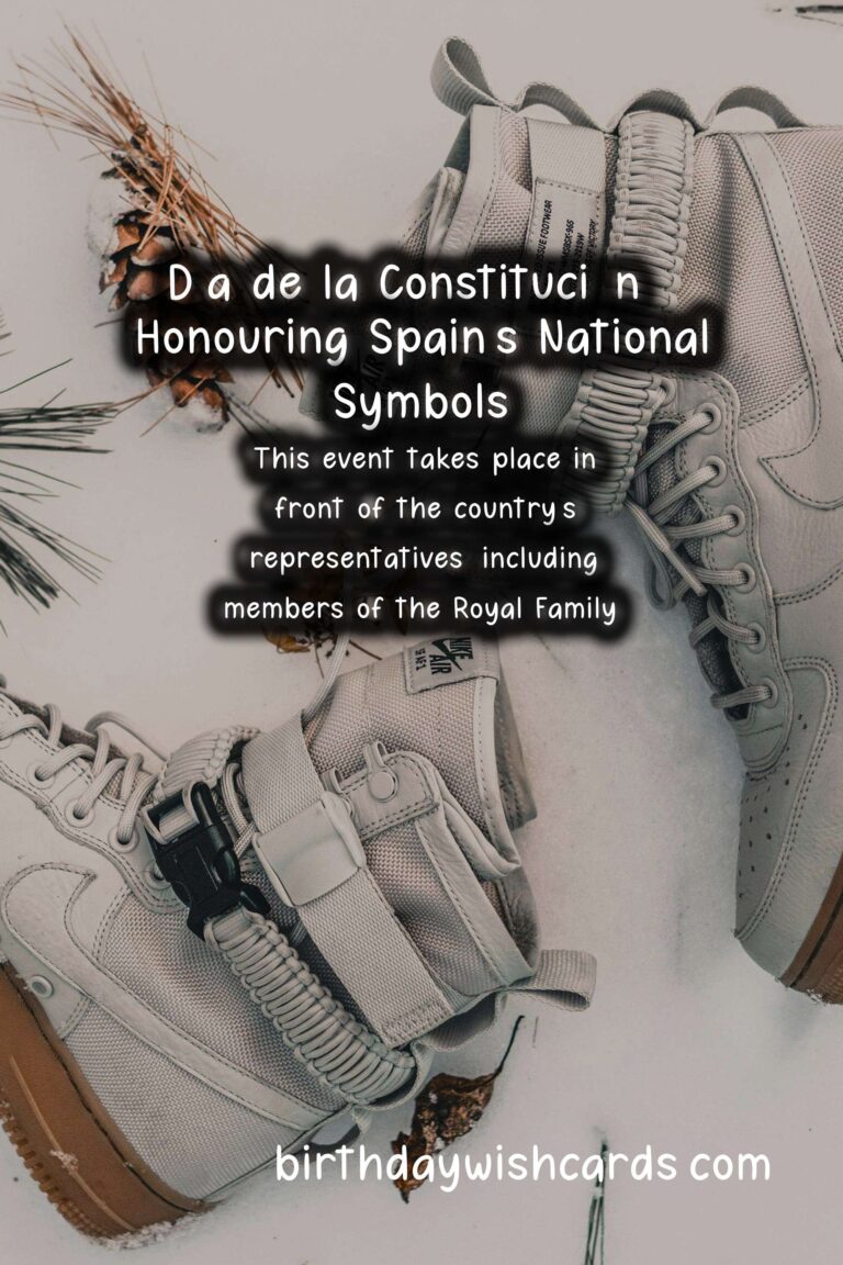 Día de la Constitución: Celebrating Spain's National Symbols and History