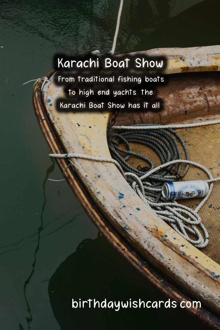Discover the Beauty of the Karachi Boat Show – November