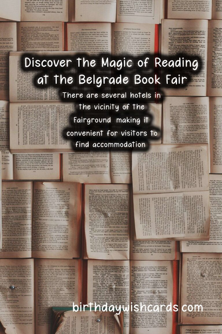 Discover the Magic of Reading at the Belgrade Book Fair - October 20th-27th