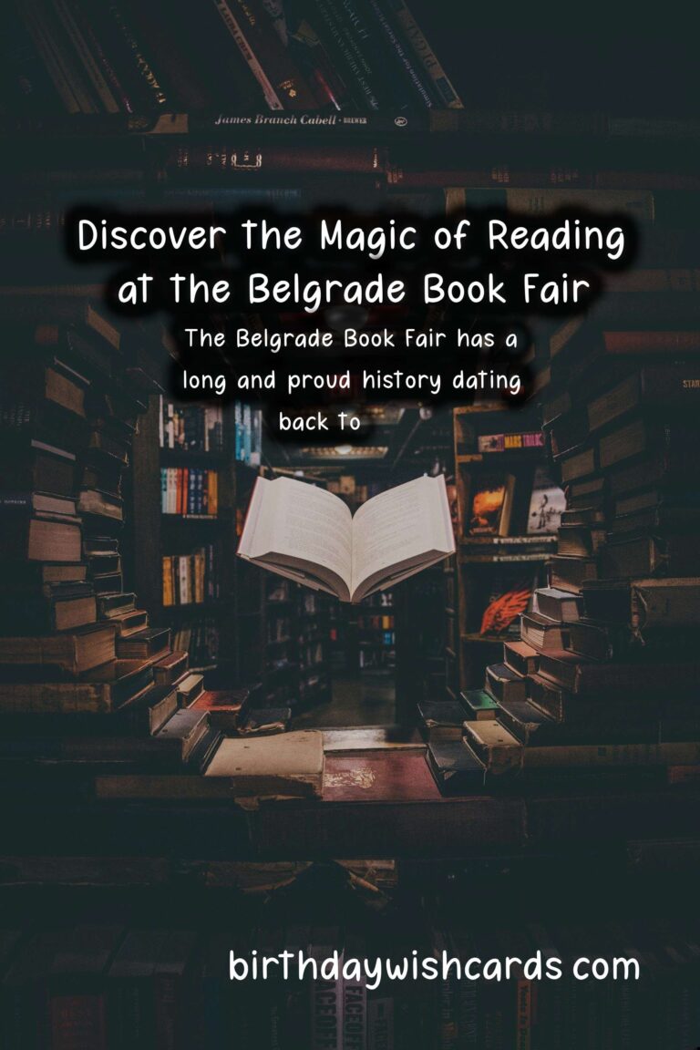 Discover the Magic of Reading at the Belgrade Book Fair - October 20th-27th
