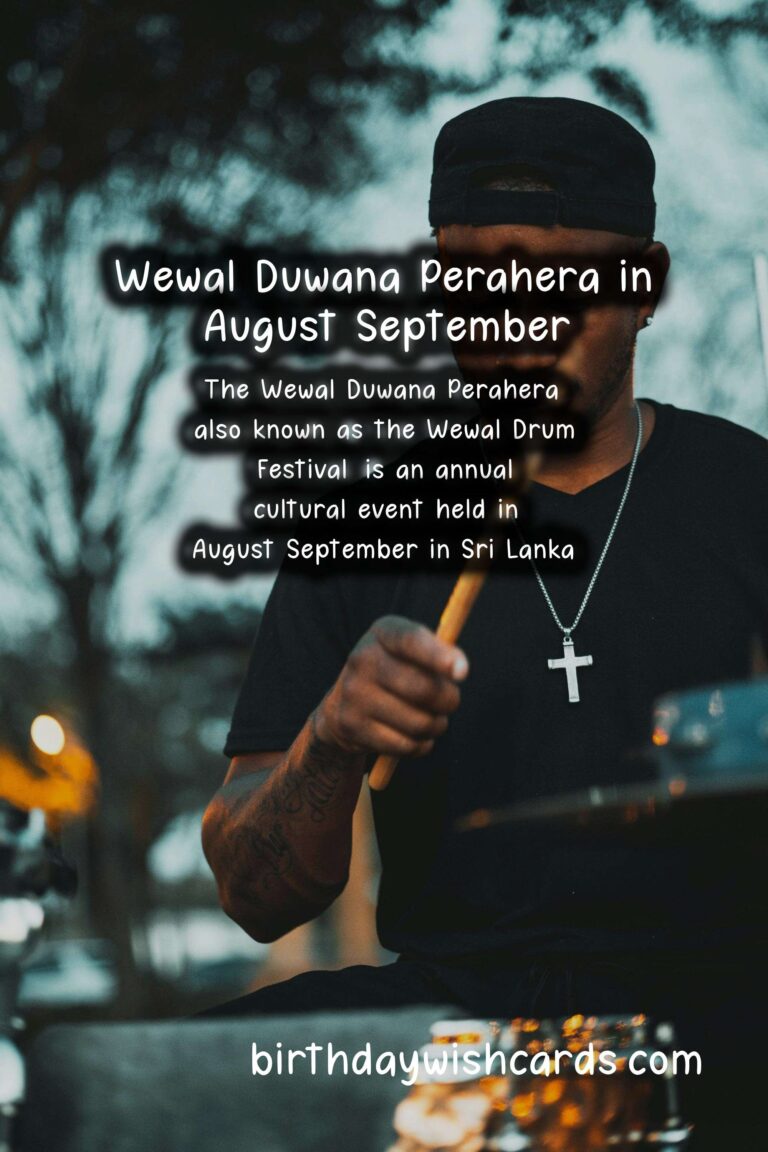 Discover the Mesmerizing Beauty of Wewal Duwana Perahera in August/September