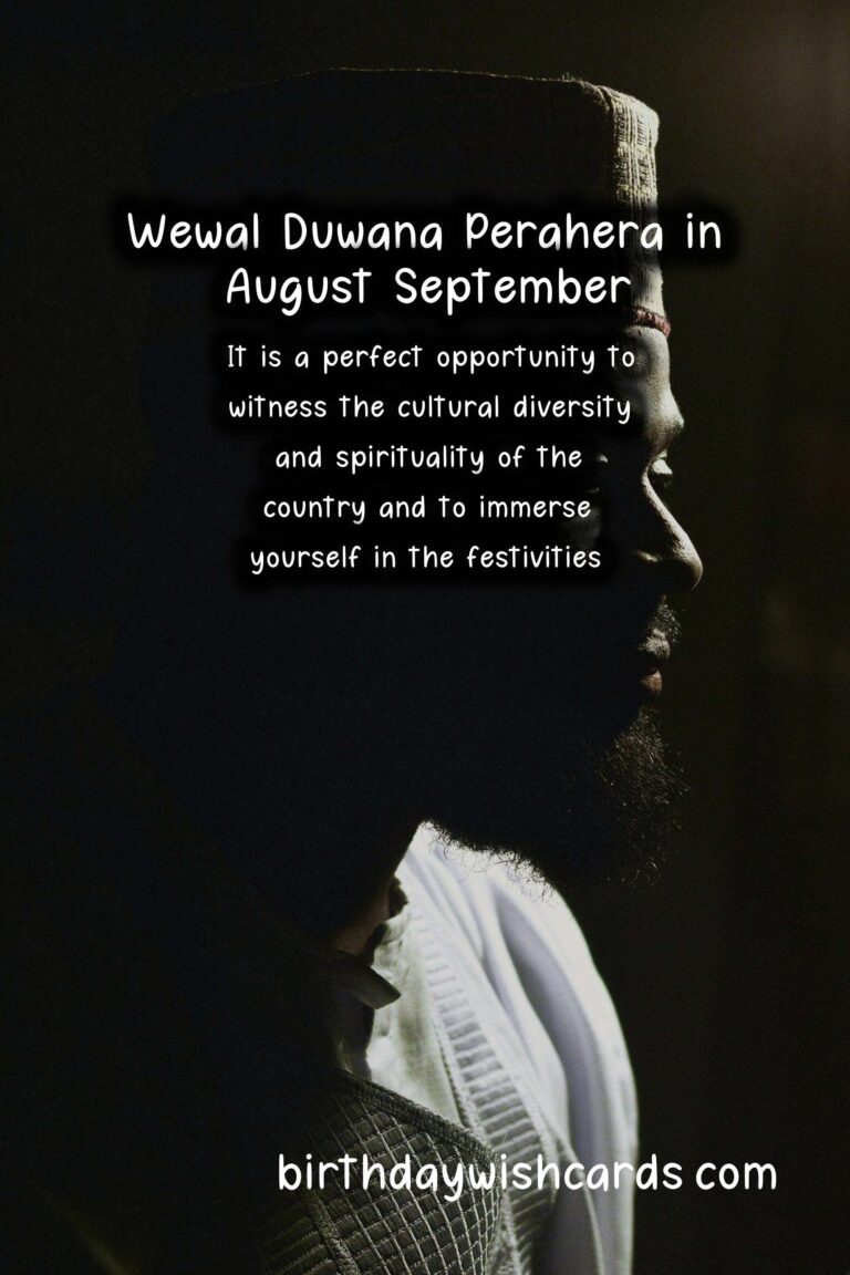 Discover the Mesmerizing Beauty of Wewal Duwana Perahera in August/September