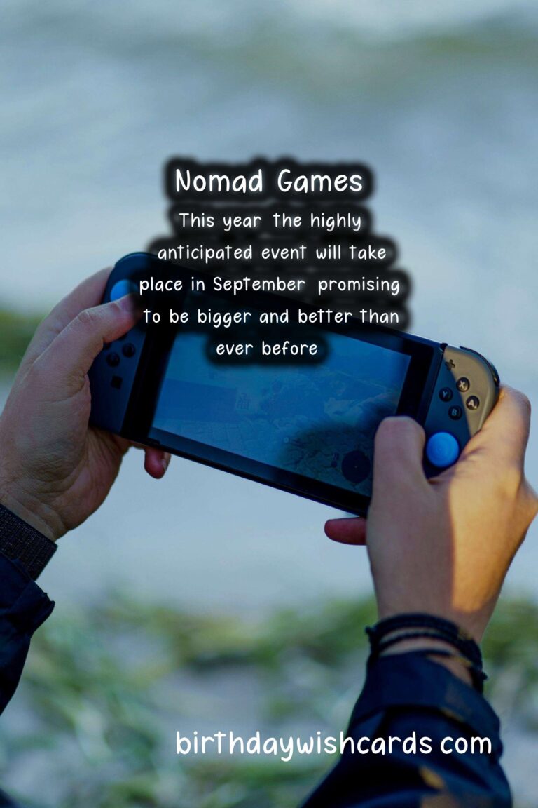 Discover the Thrilling World of the Nomad Games in September