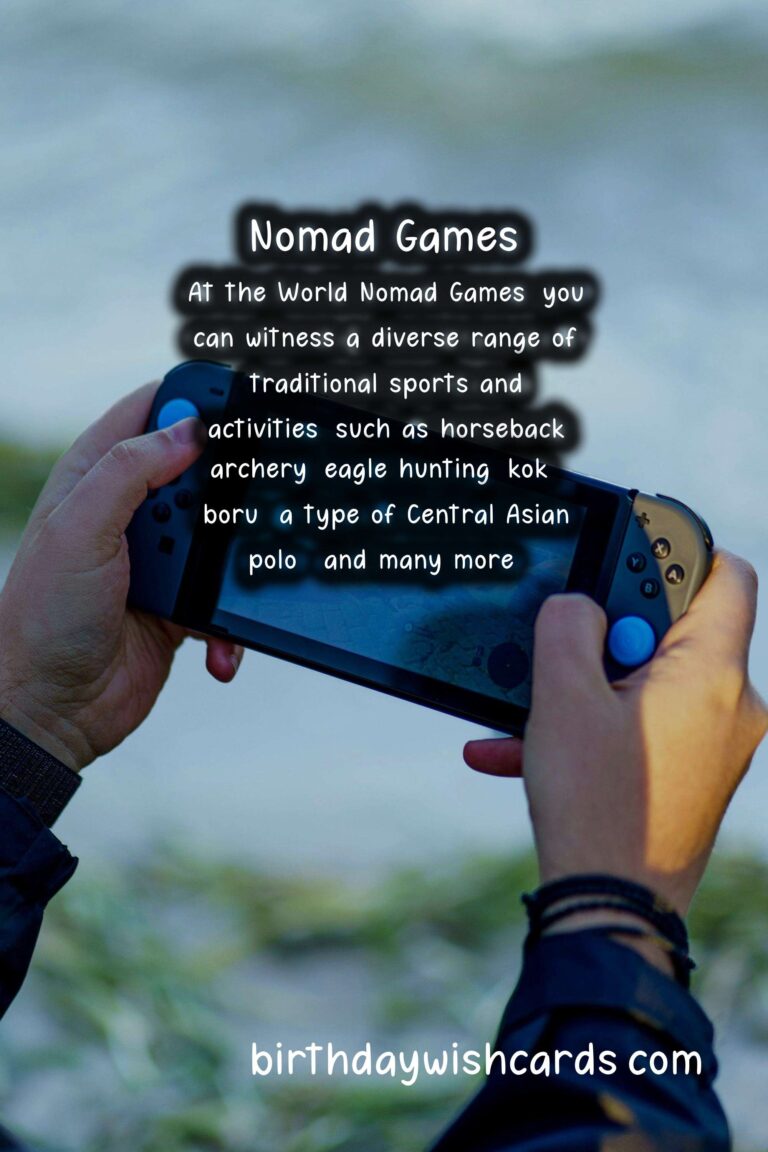 Discover the Thrilling World of the Nomad Games in September