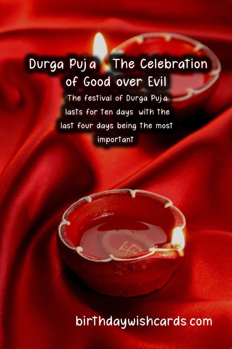 Durga Puja – The Celebration of Good over Evil
