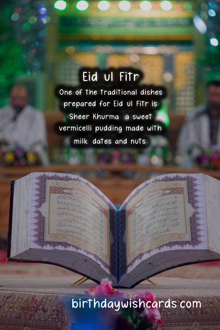 Eid-ul-Fitr - Date varies according to Islamic calendar