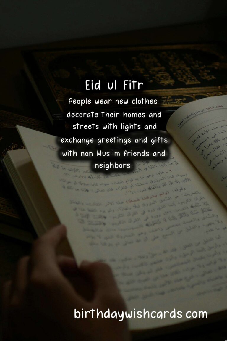 Eid-ul-Fitr - Date varies according to Islamic calendar