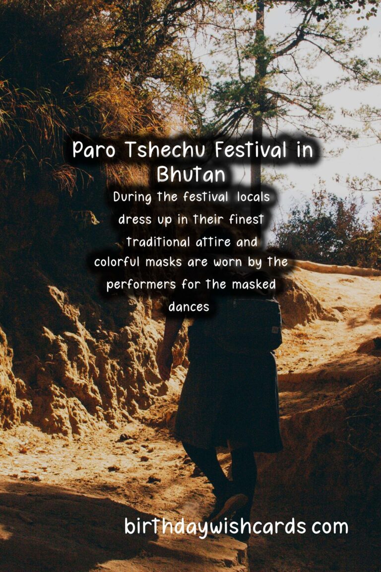 Experience The Vibrant Paro Tshechu Festival of Bhutan (2022)