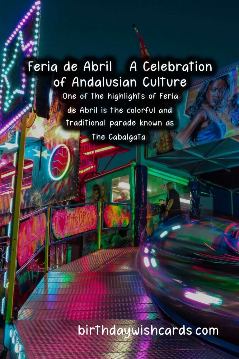 Experience the Colorful and Festive Feria de Abril