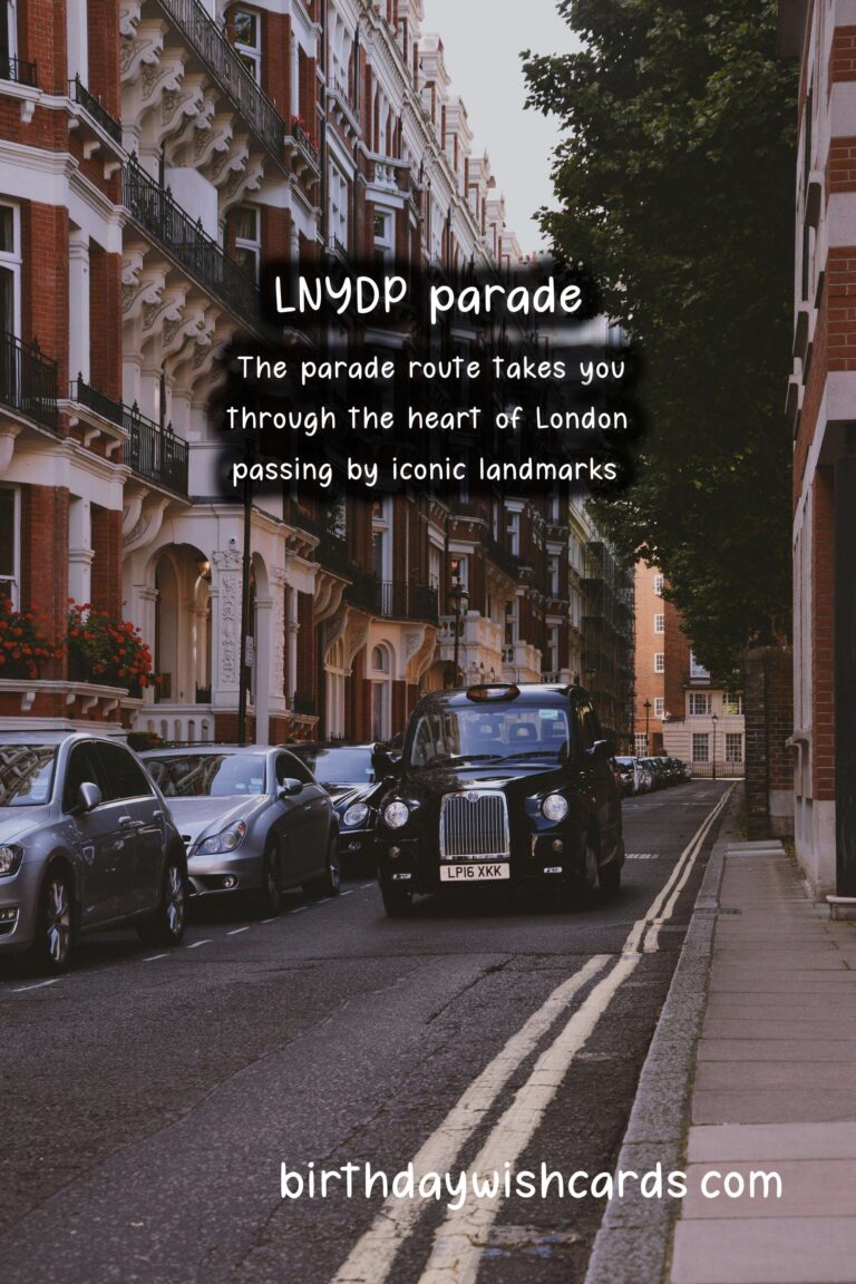 Experience the Exciting London New Year’s Day Parade – January 1st