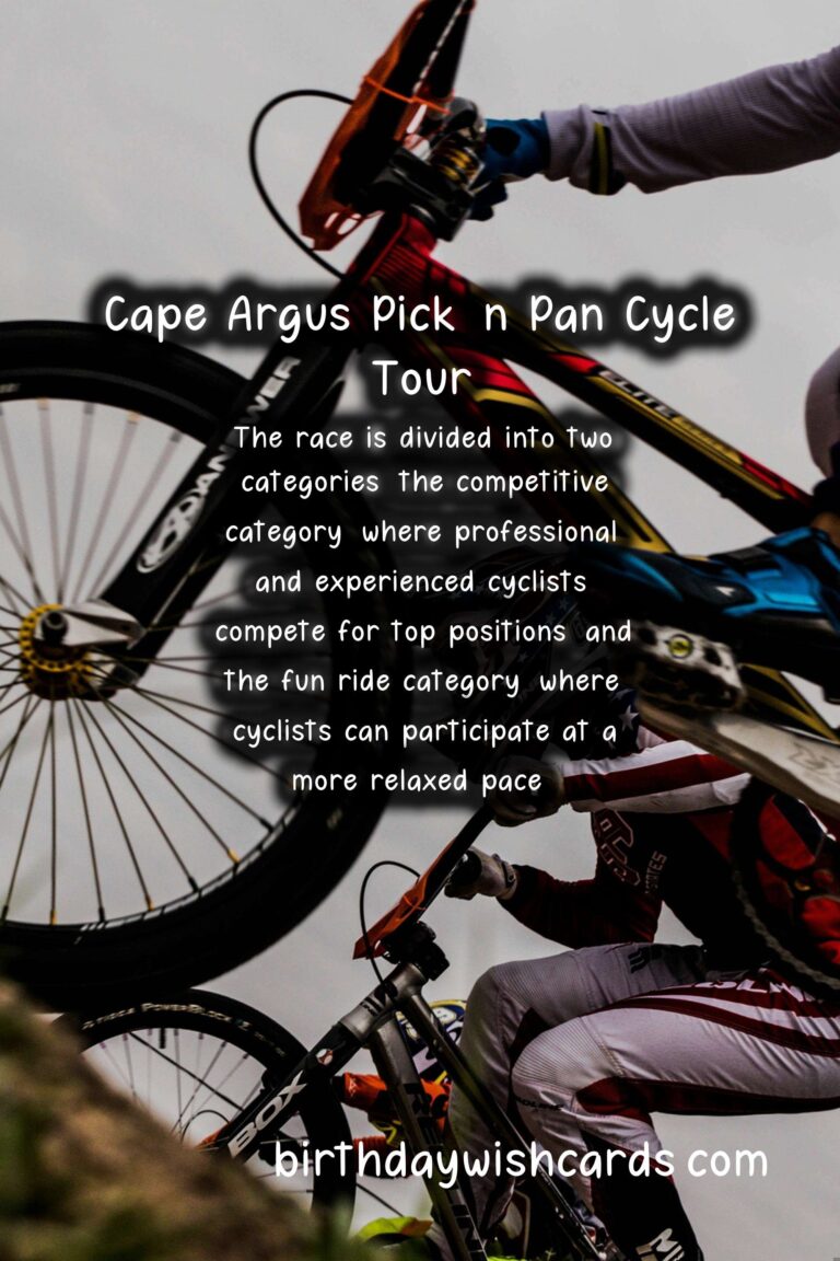 Experience the Rush: Cape Argus Pick 'n Pay Cycle Tour (March)