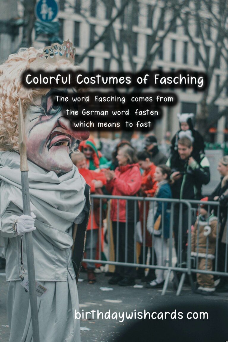 Fasching: The Colorful Celebration of German Carnival