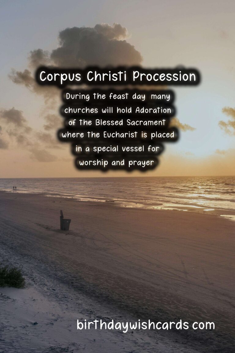 Feast of Corpus Christi: Celebrating the Body and Blood of Christ
