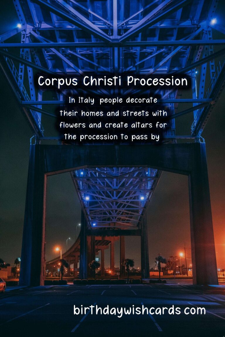 Feast of Corpus Christi: Celebrating the Body and Blood of Christ