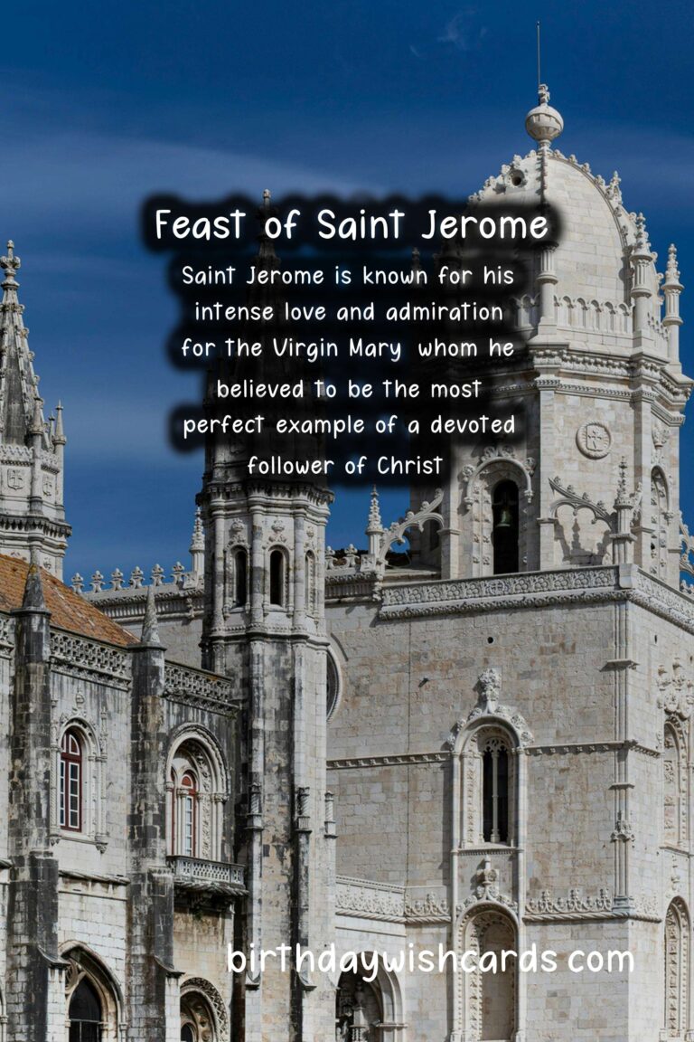 Feast of Saint Jerome – September 30