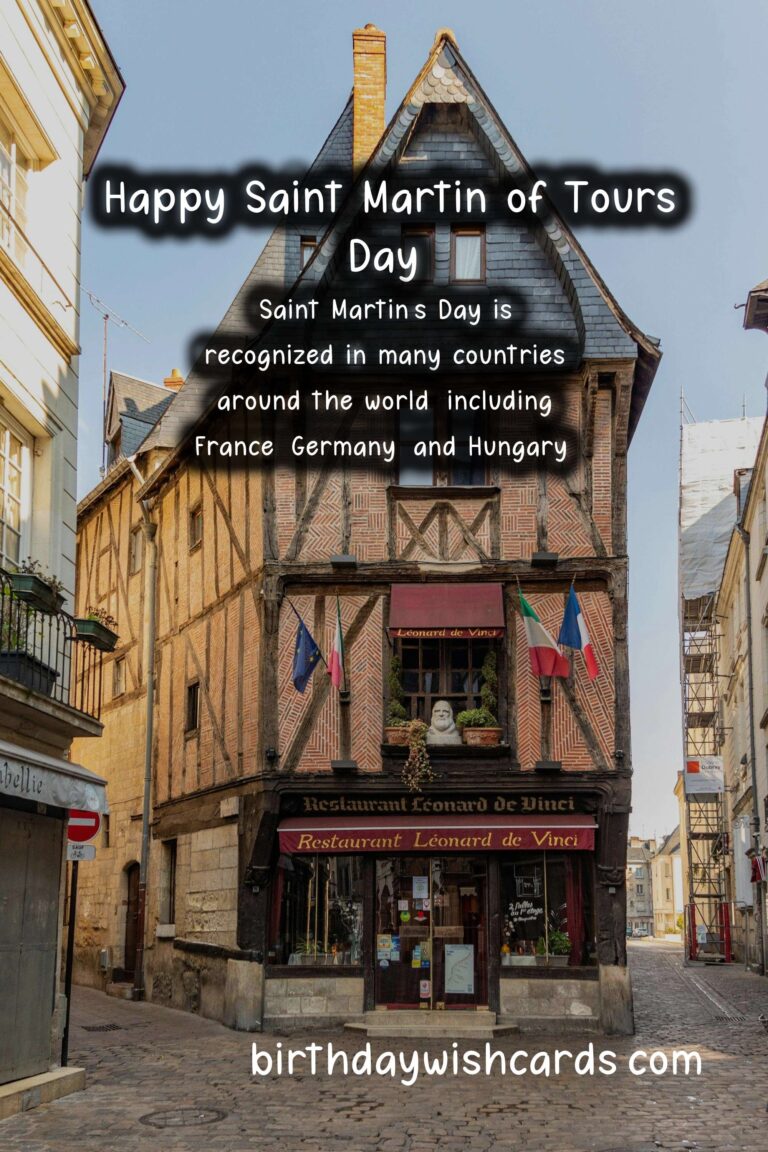 Feast of Saint Martin of Tours - November 11