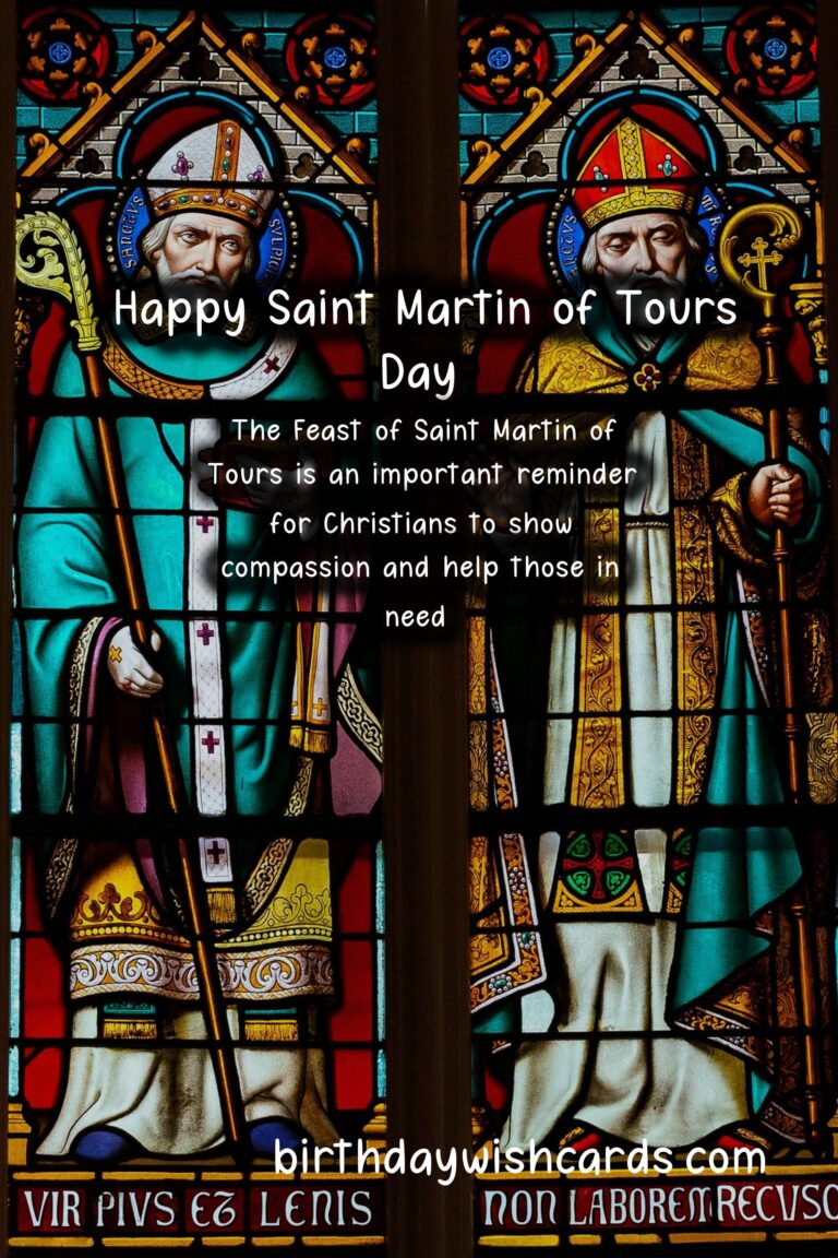 Feast of Saint Martin of Tours - November 11