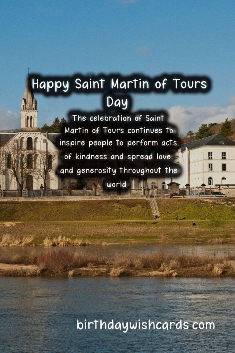 Feast of Saint Martin of Tours - November 11
