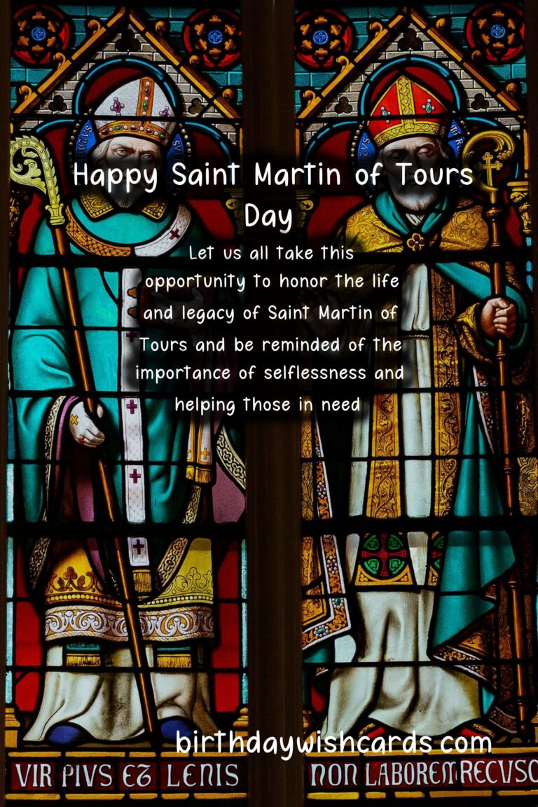 Feast of Saint Martin of Tours - November 11