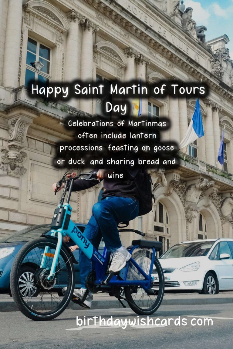Feast of Saint Martin of Tours - November 11
