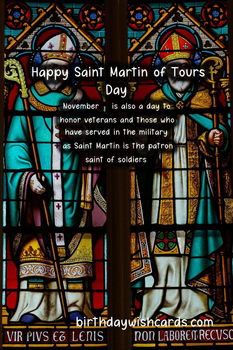 Feast of Saint Martin of Tours - November 11