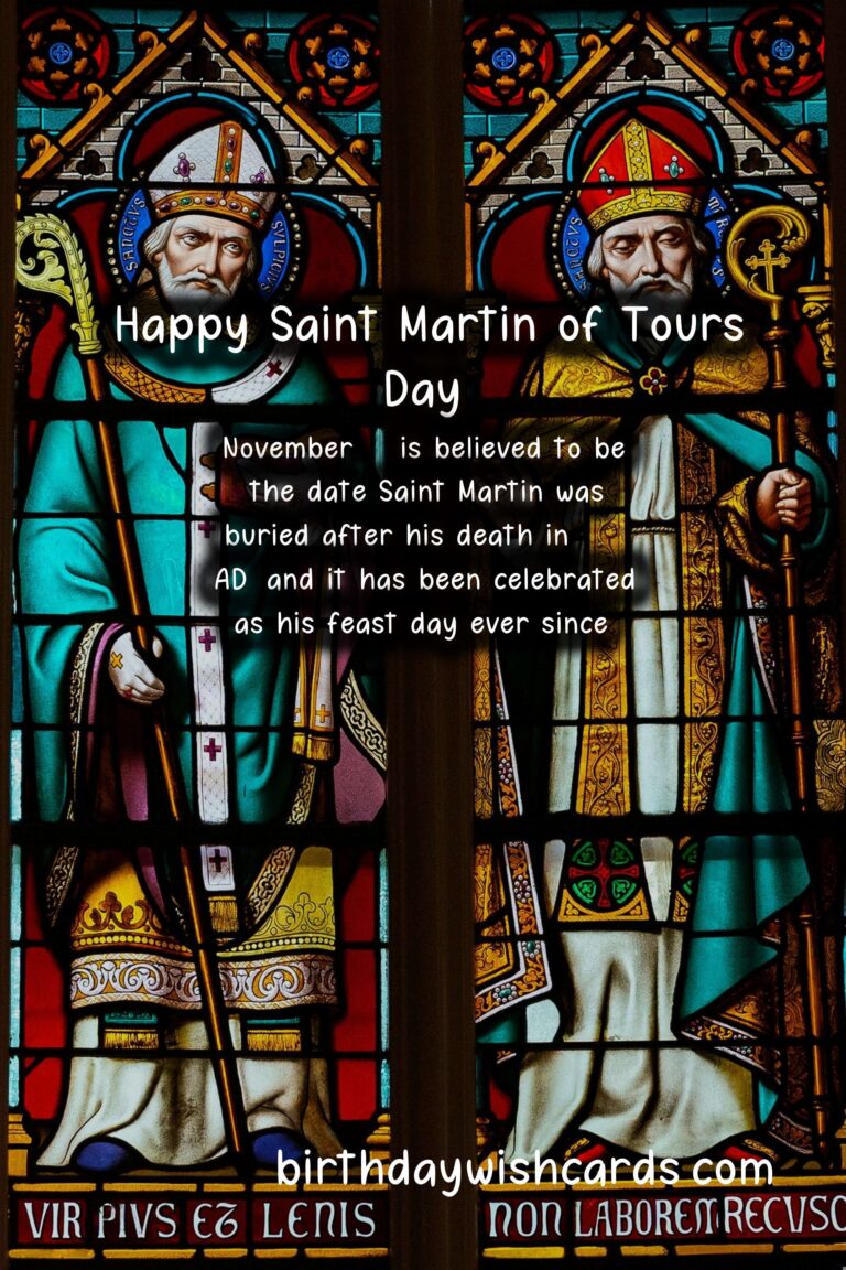 Feast of Saint Martin of Tours - November 11