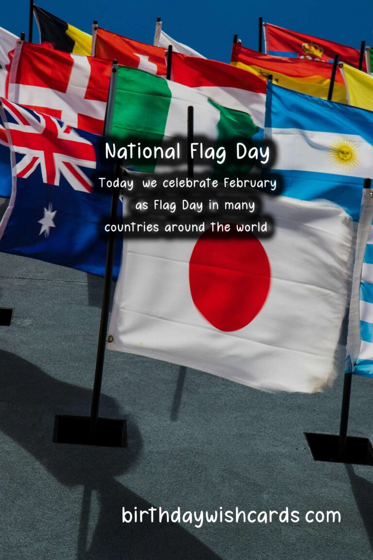 February 19: Flag Day