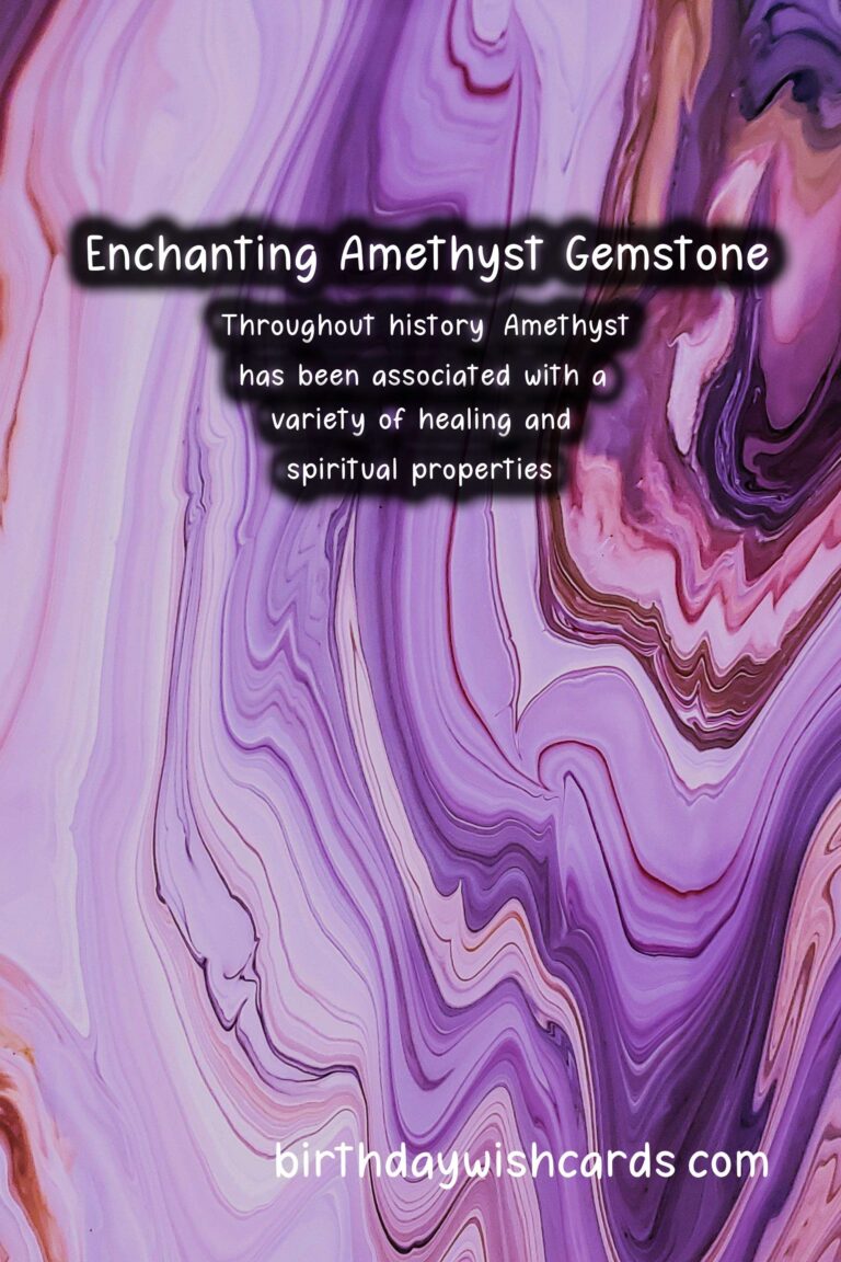 February Birthstone: Amethyst – Celebrating February with Wishes and Images