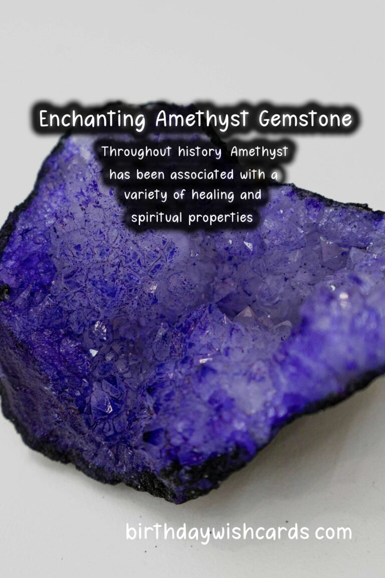 February Birthstone: Amethyst – Celebrating February with Wishes and Images