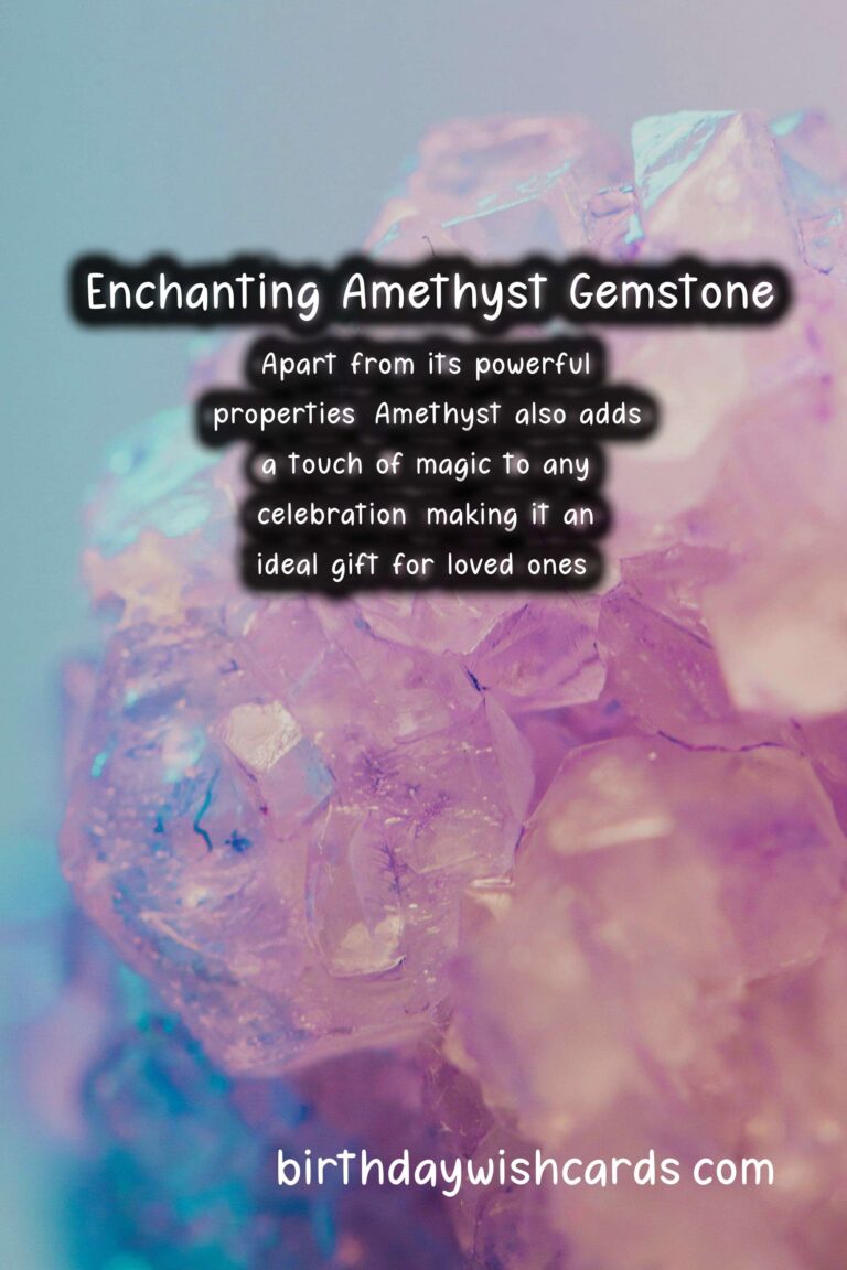 February Birthstone: Amethyst – Celebrating February with Wishes and Images