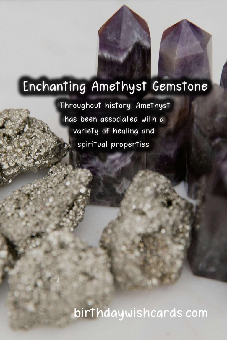 February Birthstone: Amethyst – Celebrating February with Wishes and Images