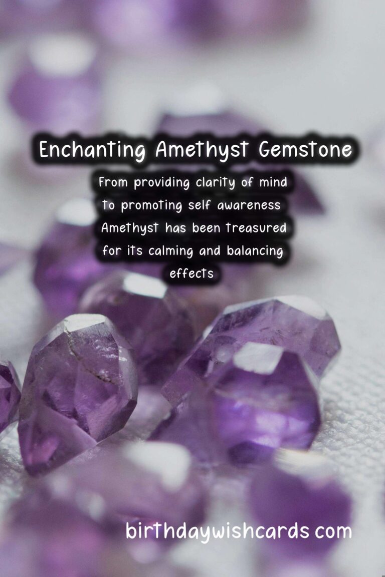 February Birthstone: Amethyst – Celebrating February with Wishes and Images