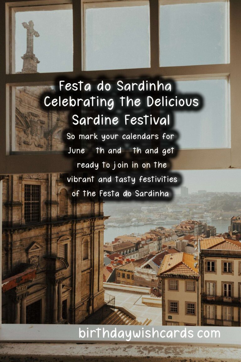 Festa do Sardinha – Celebrating the Sardine Festival in June