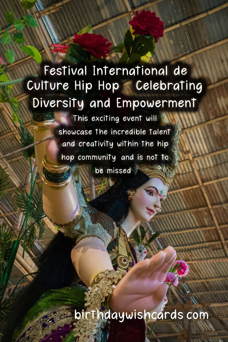 Festival International de Culture Hip Hop (International Hip Hop Culture Festival) - October 25-29