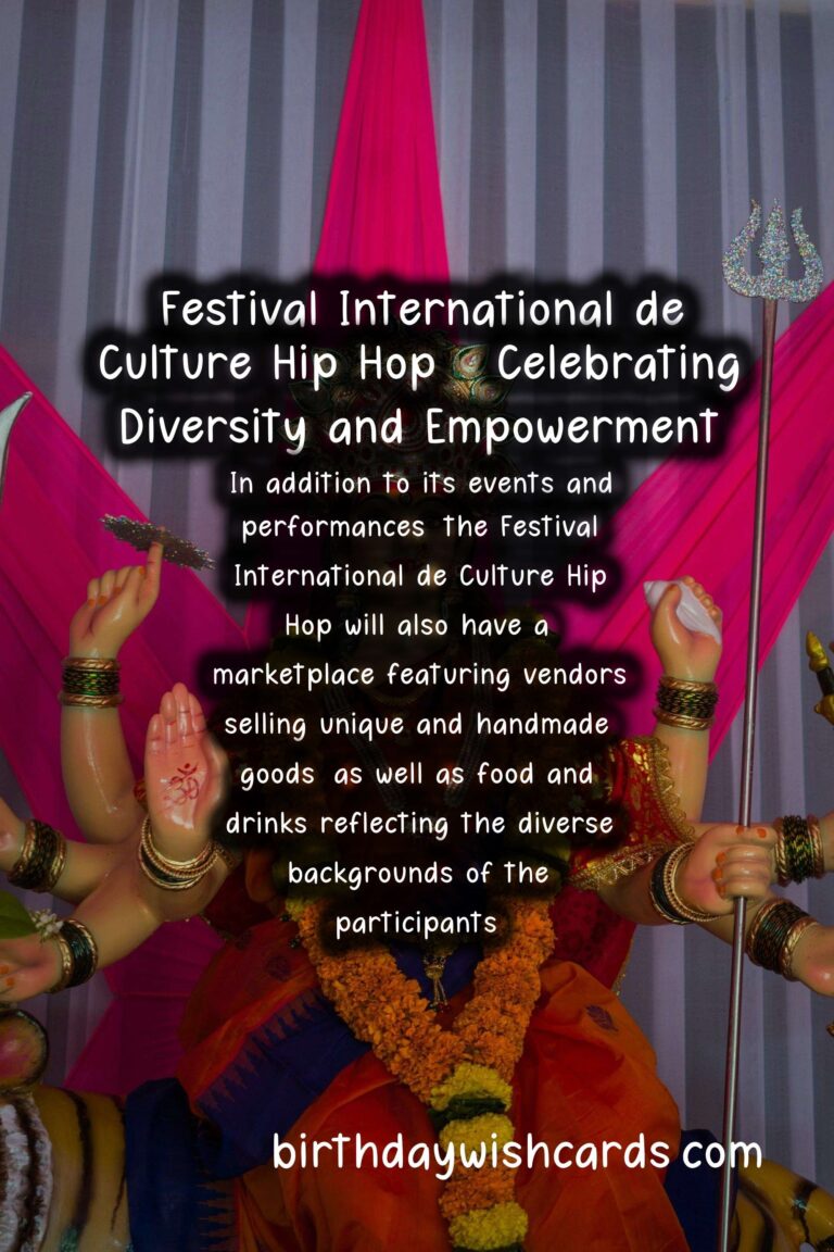 Festival International de Culture Hip Hop (International Hip Hop Culture Festival) - October 25-29